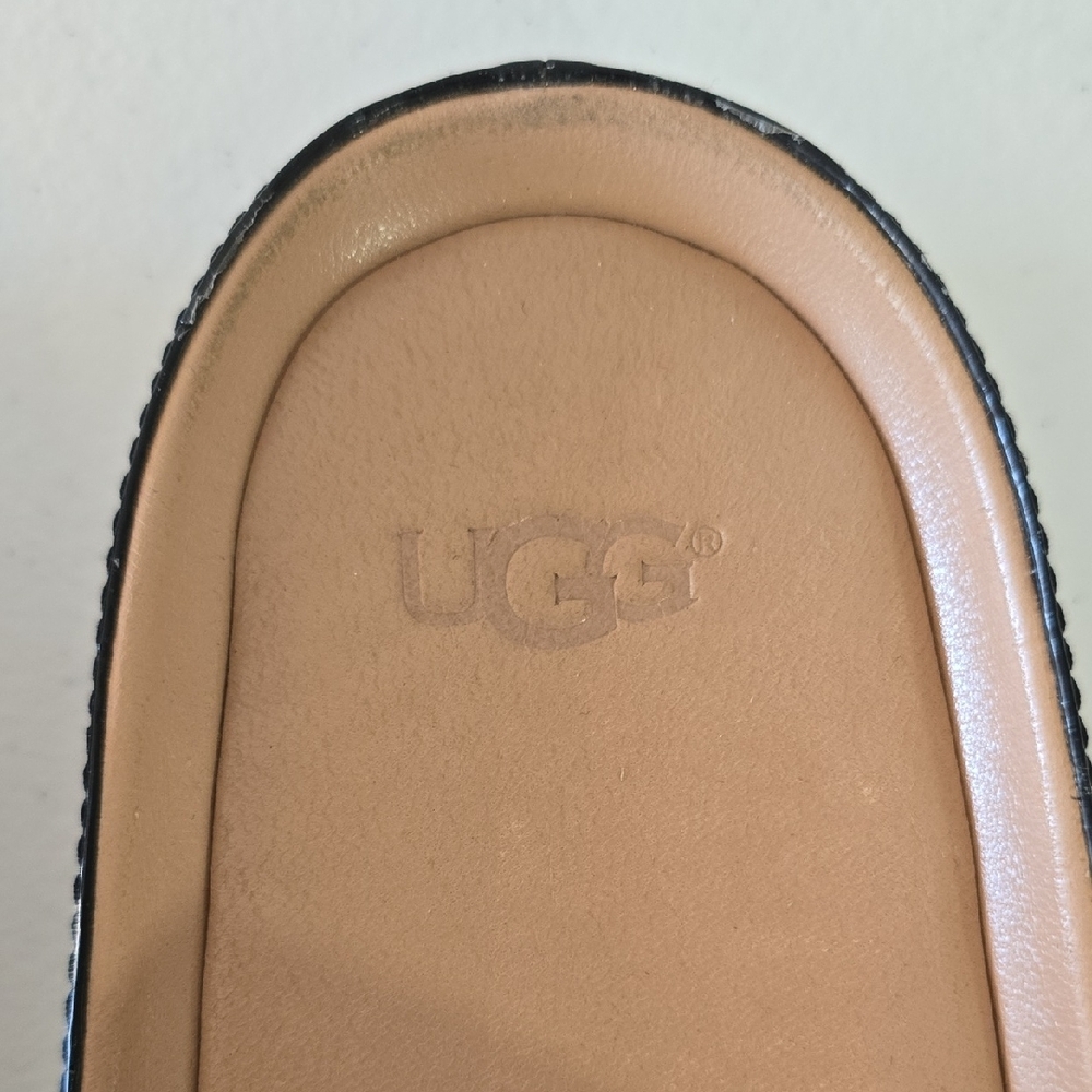 UGG Black Women's Slide Sandals - Picture 2 of 10